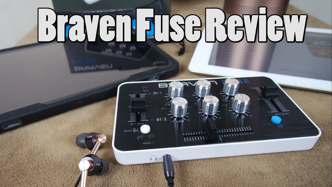 生産完了品 BRAVEN FUSE Bluetooth ポータブルミキサー BRAVEN FUSE