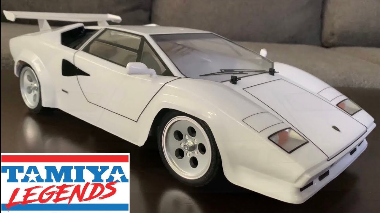 Tamiya Lamborghini Countach LP500S Finished… - YouTube