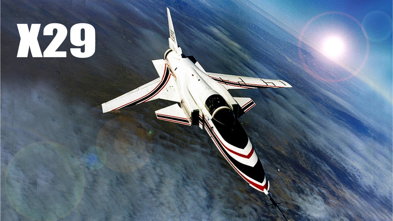 VoL8 未来の翼 X-29 - YouTube