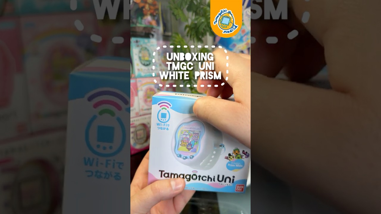 Unboxing tamagotchi Uni Prism White #unboxing - YouTube