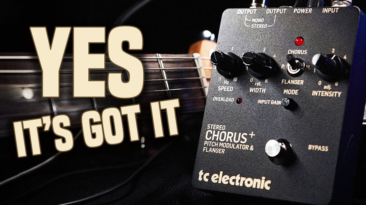 ギター TC Electronic Stereo Chorus+ PM &Flanger TC Electronic SCF