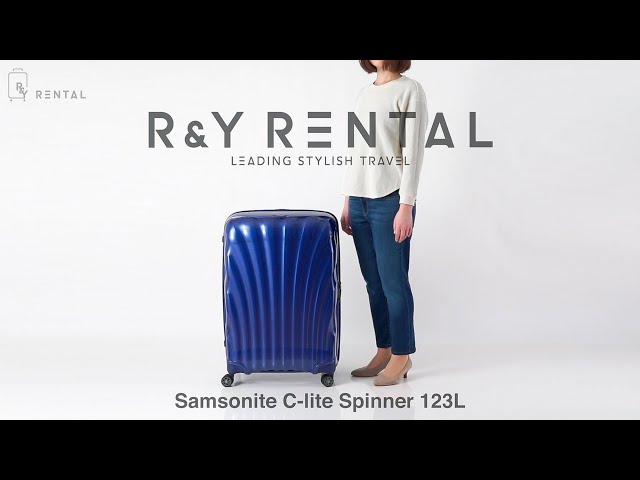 10泊以上] サムソナイト シーライト 123L ディープブルー 4輪