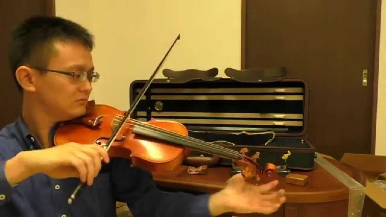 初心者向けバイオリンGligaをアメリカから個人輸入して弾いてみた