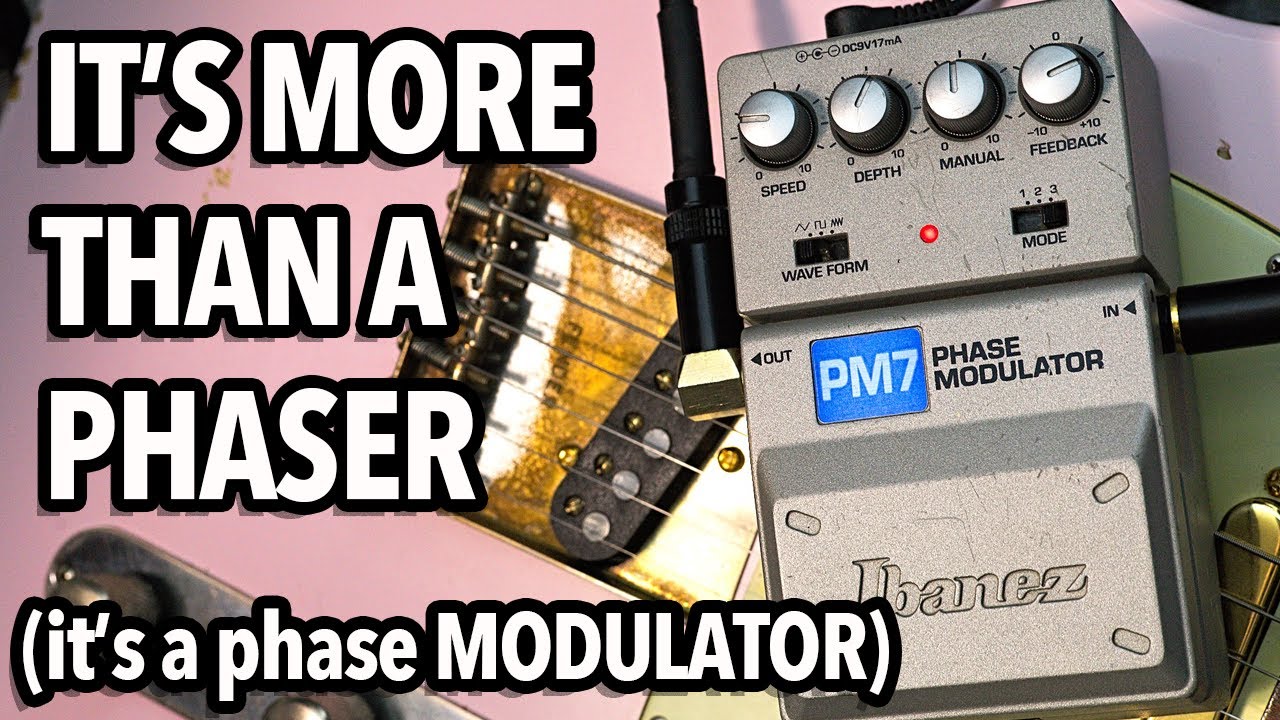 Ibanez PM7 フェイズモジュレーター Ibanez PM7 - あなたのお気に入り