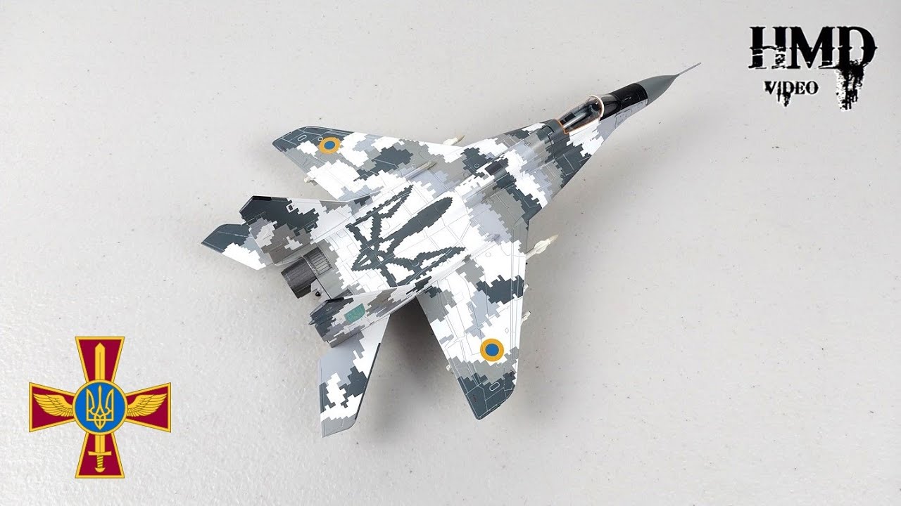その他 Hobby Master Ukrainian MIG-29 HA6518 MiG-29MU1 Fulcrum-C 1