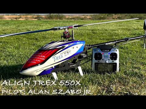Alan Szabo Jr. ALIGN Trex 550X 4/14/2023 - YouTube