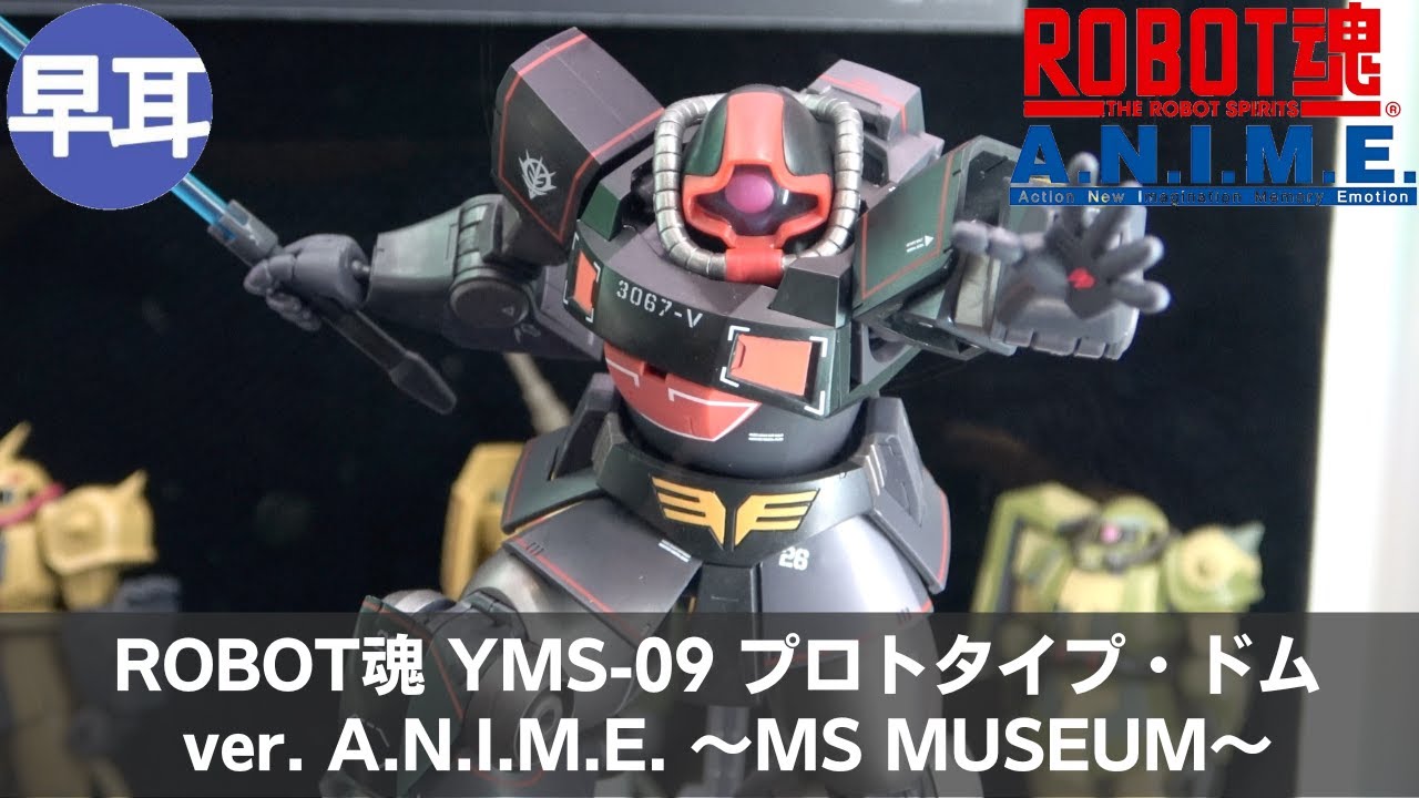 ROBOT魂 ＜SIDE MS＞ YMS-09 プロトタイプ・ドム ver. A.N.I.M.E. ～MS