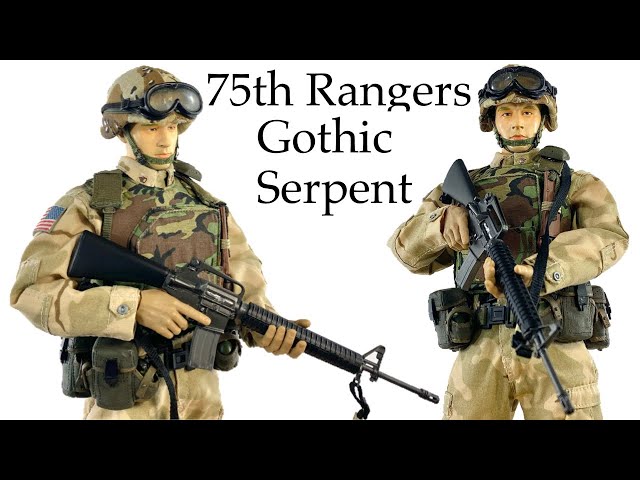 75th Rangers Black Hawk Down 12inch Figure - YouTube