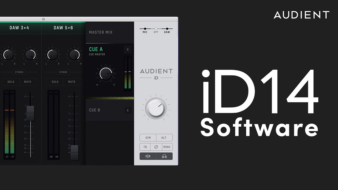 iD14 - 10in / 6out Audio Interface - Your recordings made better