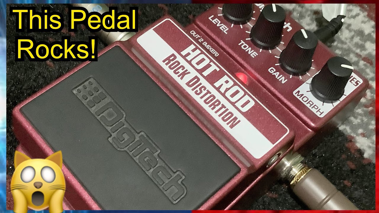Digitech Hot Rod Distortion pedal Digitech review - YouTube