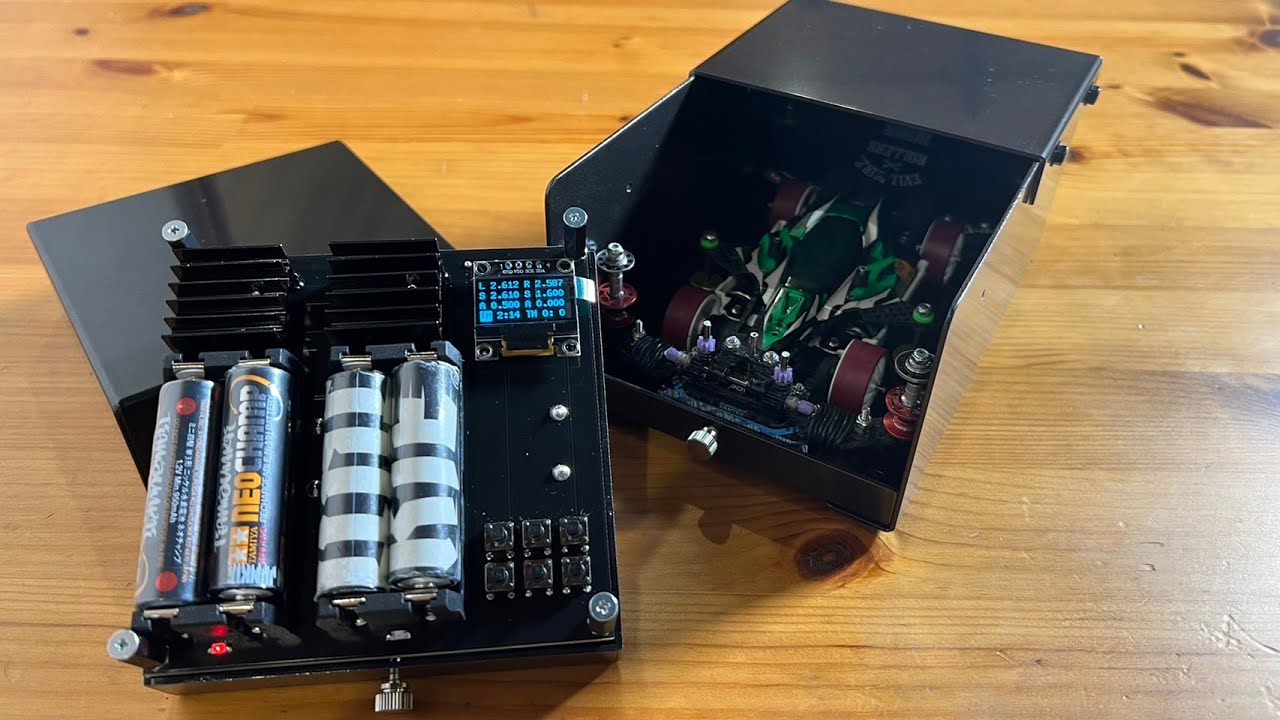 ミニ四駆】レースで最強の放電機を手に入れた - YouTube