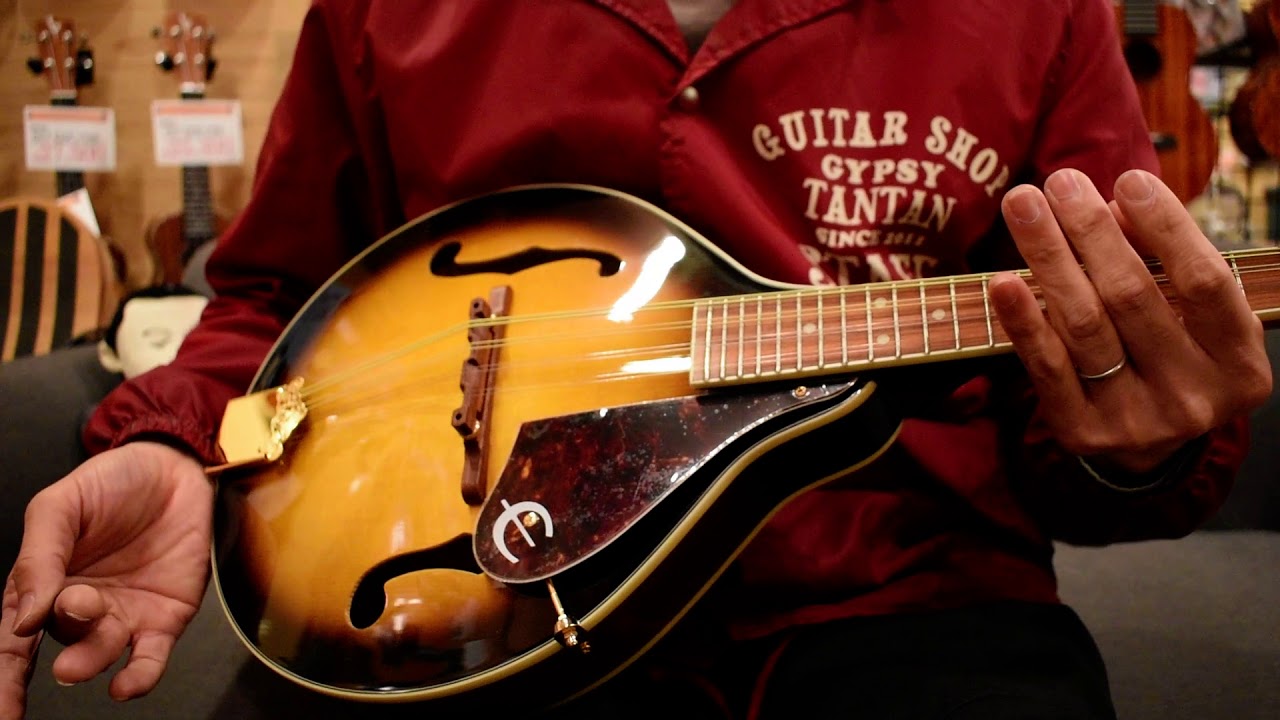 NEW/Epiphone MM-30S A Style Mandolin@guitarshoptantan - YouTube