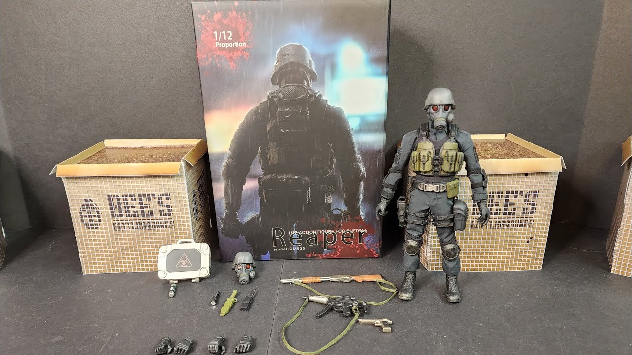 gmtoys ハンク 死神 フィギュア バイオハザード 1/12 Amazon.co.jp: 未