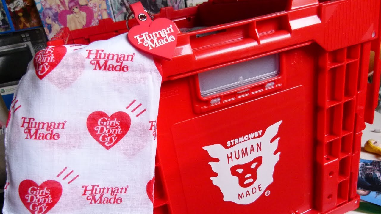 HUMAN MADE x GIRLS DON'T CRY コンテナ BOX 赤 HUMAN MADE Girls Don