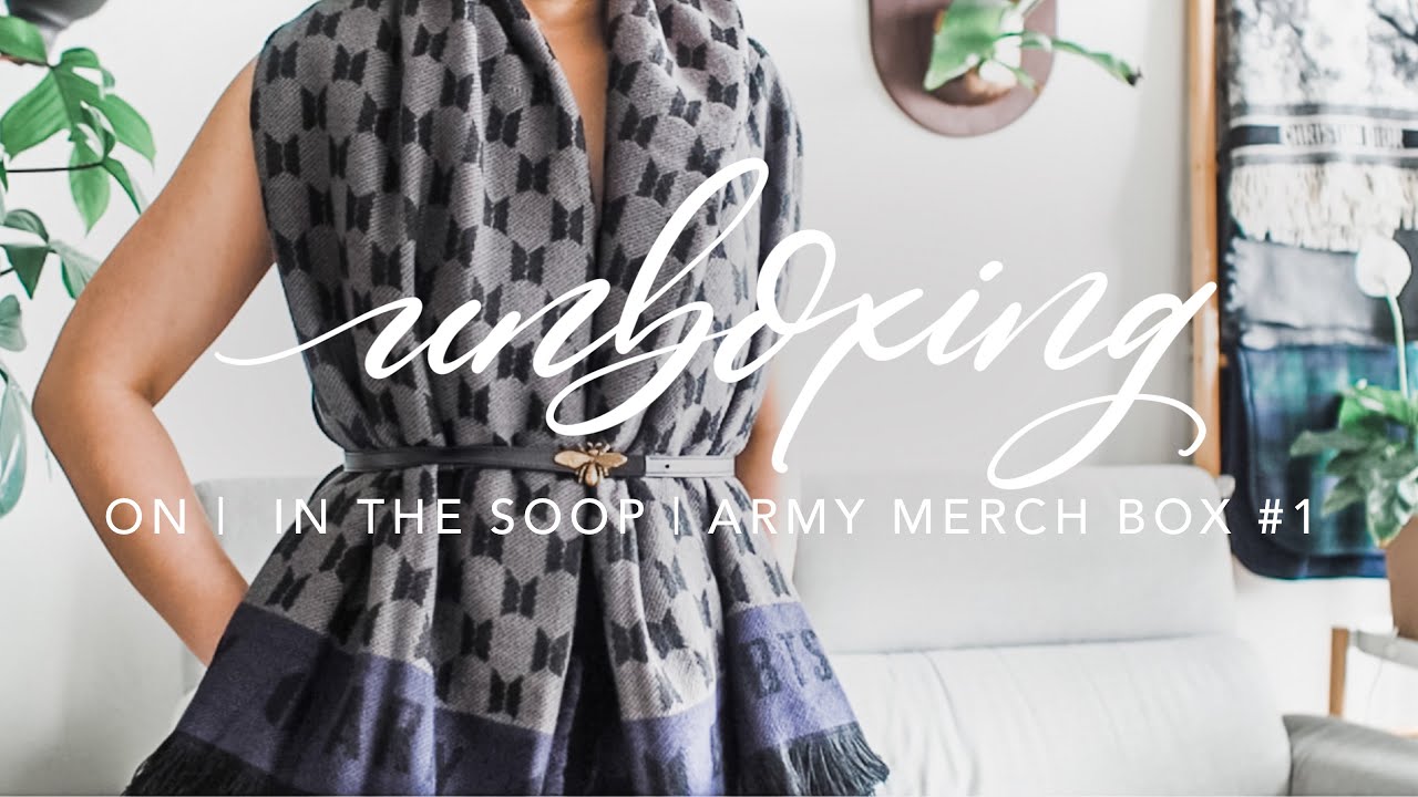 BTS Merch Box #1 Blanket BTS MERCH BOX 1