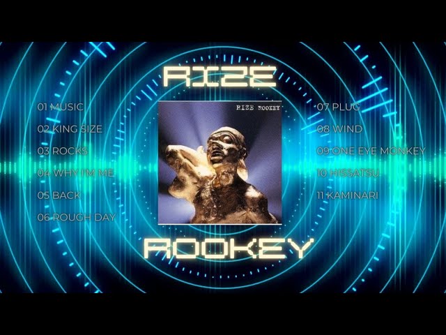RIZE ROOKEY ポスター B2サイズ デビュー 貴重 レア RIZE FIRST ALBUM