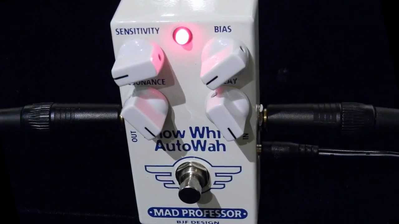Mad Professor Snow White Auto Wah - YouTube