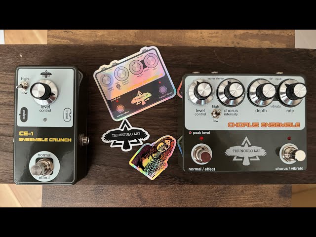 イタリア発のCE-1コピーペダルをCE-1と比較していきます[Triungulo Lab