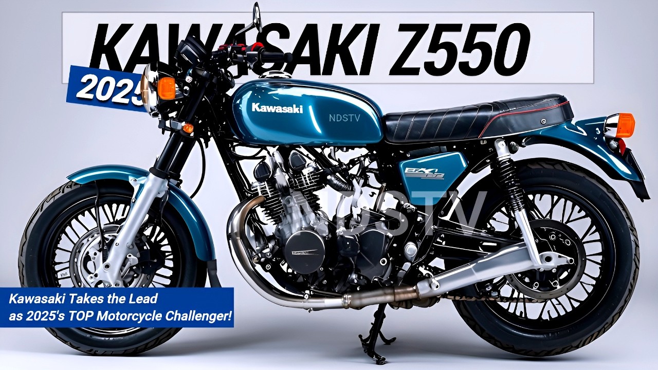 2025 Kawasaki Z550: Kawasaki Takes the Lead as 2025's TOP