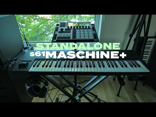 Maschine Plus and S61 Standalone Keys and Synth Sounds - YouTube