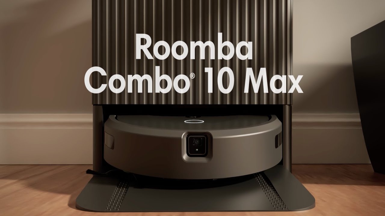Introducing The Roomba Combo® 10 Max + AutoWash™ Dock - YouTube