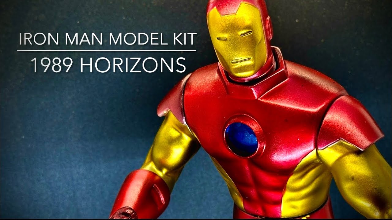 Iron Man Horizon Model Kit Build and Review. 1989 #ironman #marvel