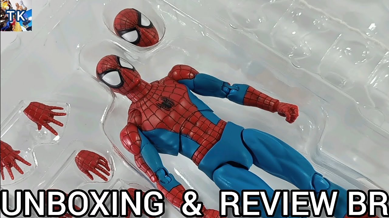 Mafex SPIDER-MAN CLASSIC SUIT ver. N* 185 Action Figure Review