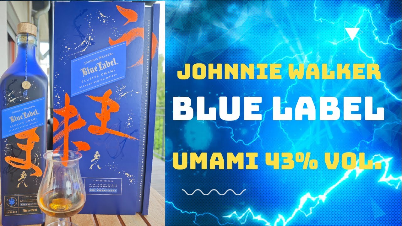 Johnnie Walker Blue Label Umami 43% vol. - YouTube