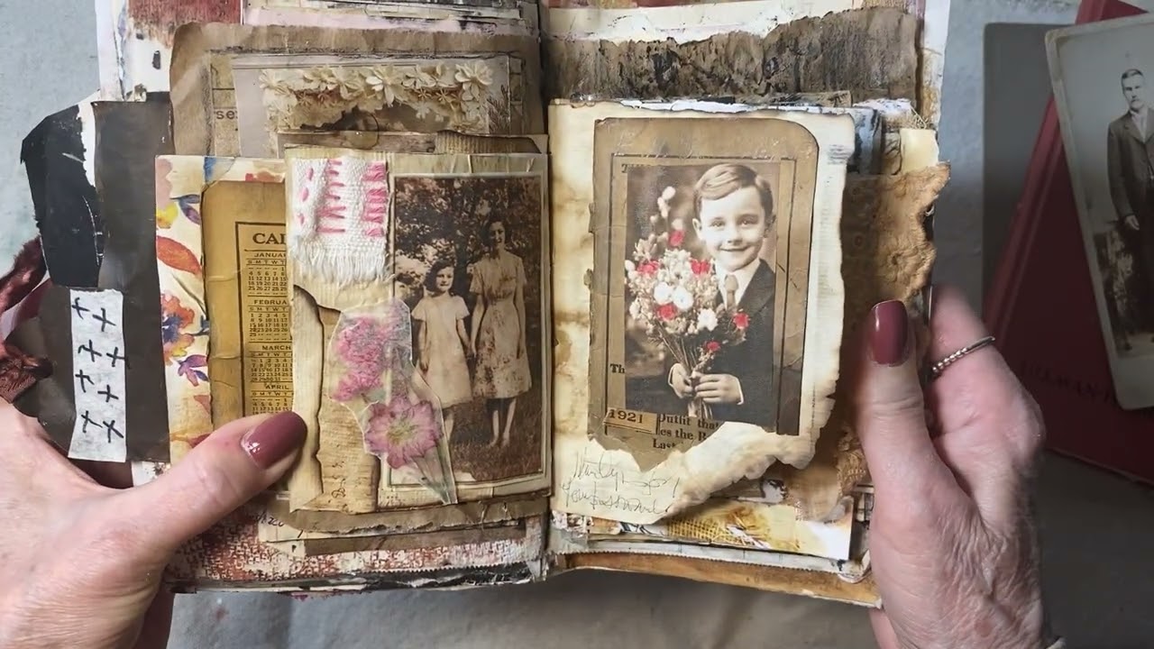 Junk Journal Flip Through- Scarlett- She's finally complete