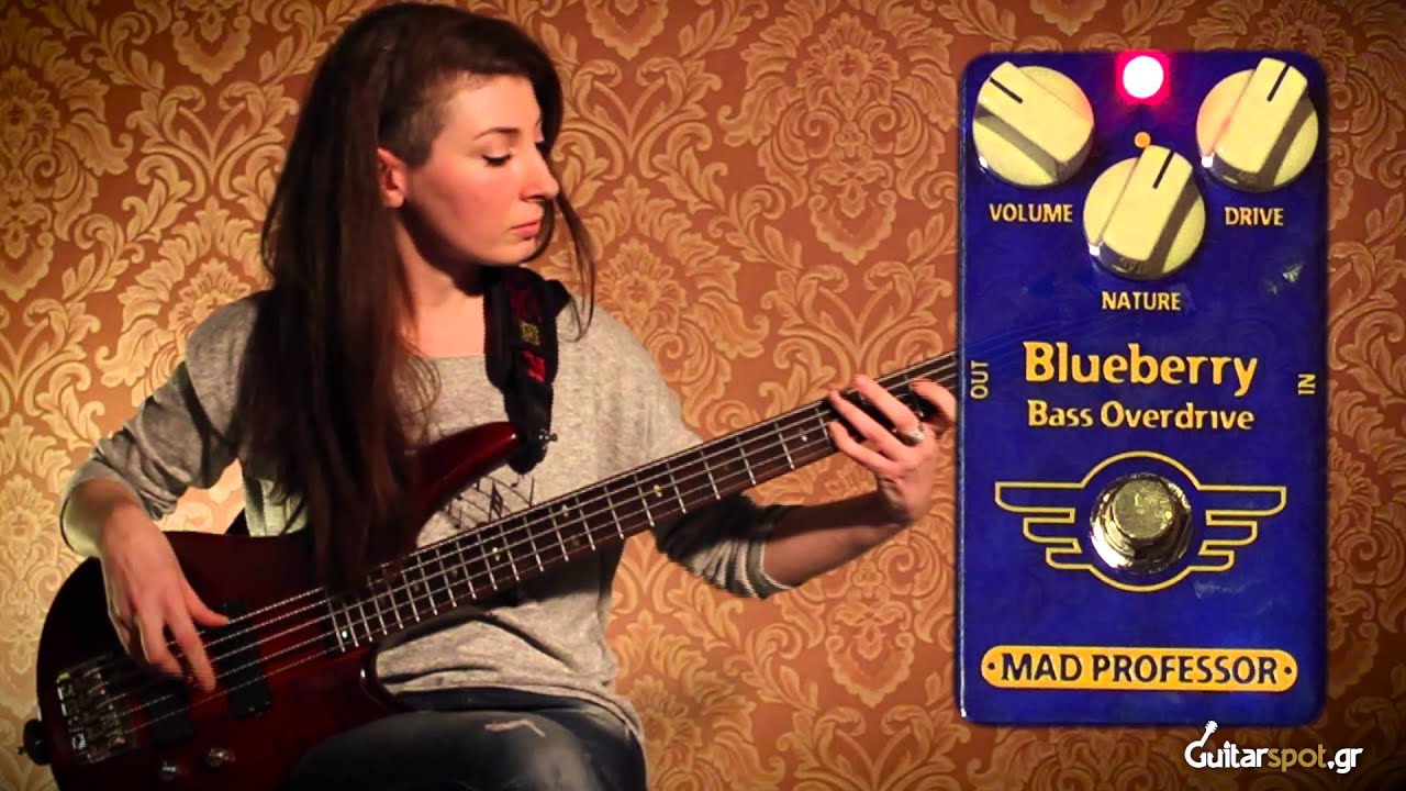 Blueberry Bass Overdrive - Mad Professor | Review | Guitarspot.Gr