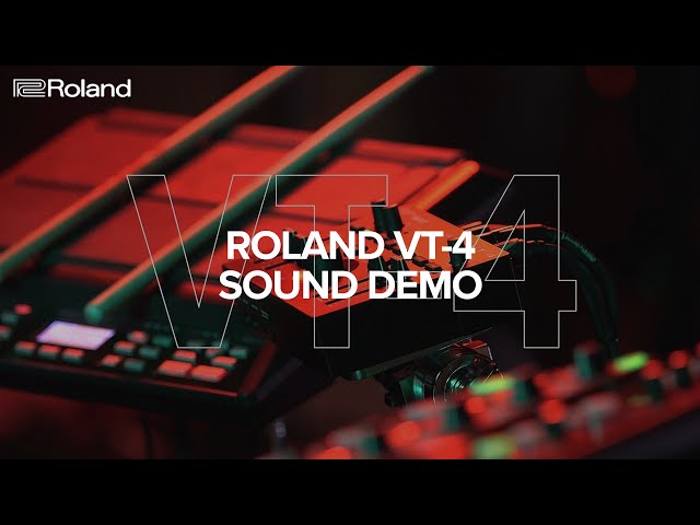 Roland VT-4 Voice Transformer Sound Demo - YouTube