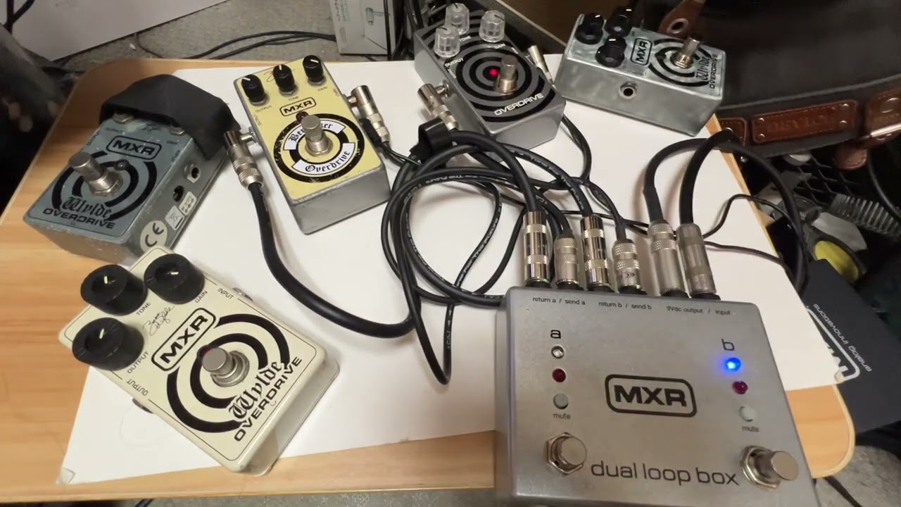 MXR ZW44 Berzerker Overdrive & MXR WA44 Wylde Audio Overdrive