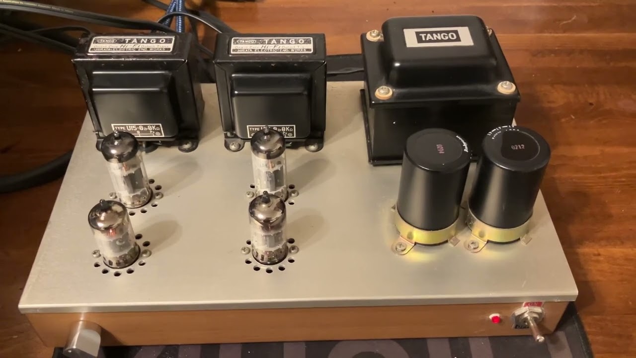 TANGO 真空管アンプ 自作品 Yahoo!オークション - 【部品取り
