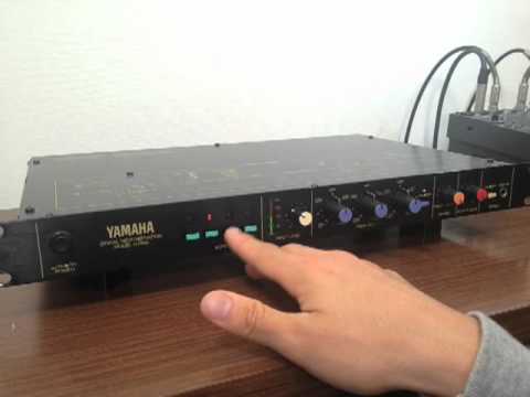 YAMAHA R1000 デジタルリバーブ デモンストレーション - YouTube