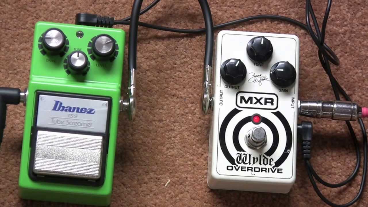 ギター MXR Wylde Overdrive MXR×Wylde Audio」！ザック・ワイルド