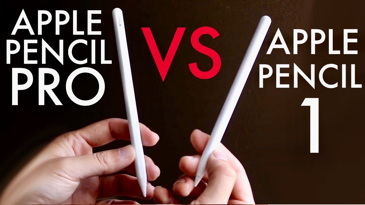Apple Pencil Pro Vs Apple Pencil 1! (Comparison) (Review) - YouTube