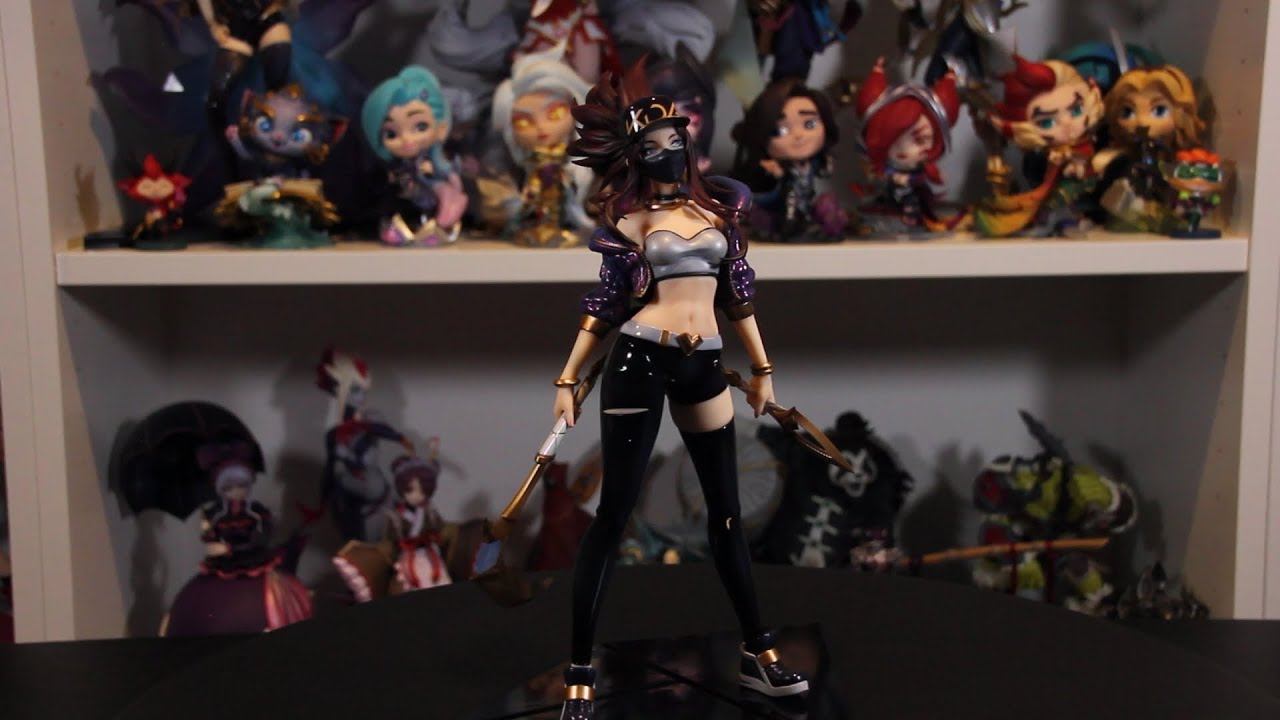 Apex K/DA Akali 1/7 Scale Figure Unboxing & Showcase - YouTube