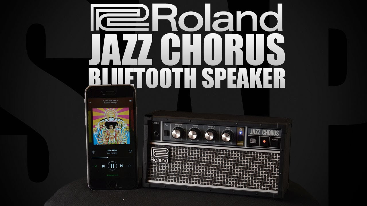 Roland JC-01 Bluetooth Jazz Chorus Audio Speaker Demo Review - YouTube