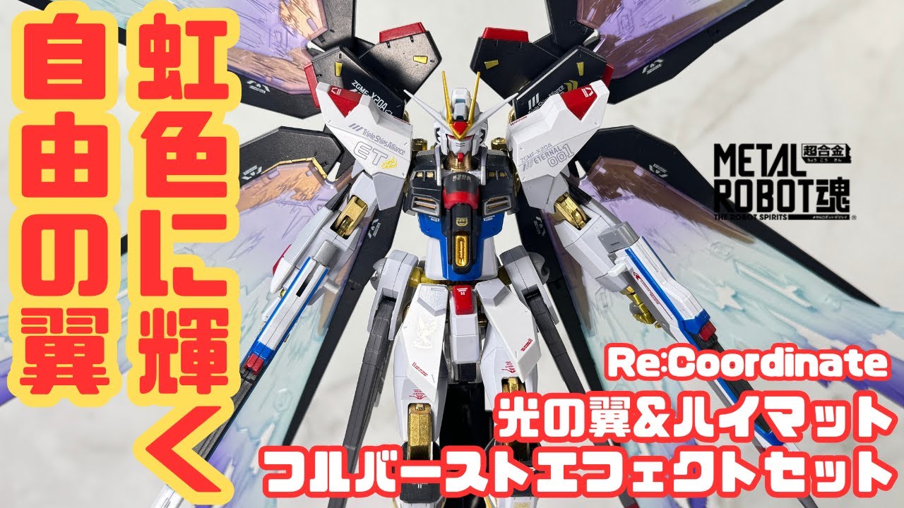 Review] METAL ROBOT Spirits Strike Freedom (Re:Coordinate) Wings