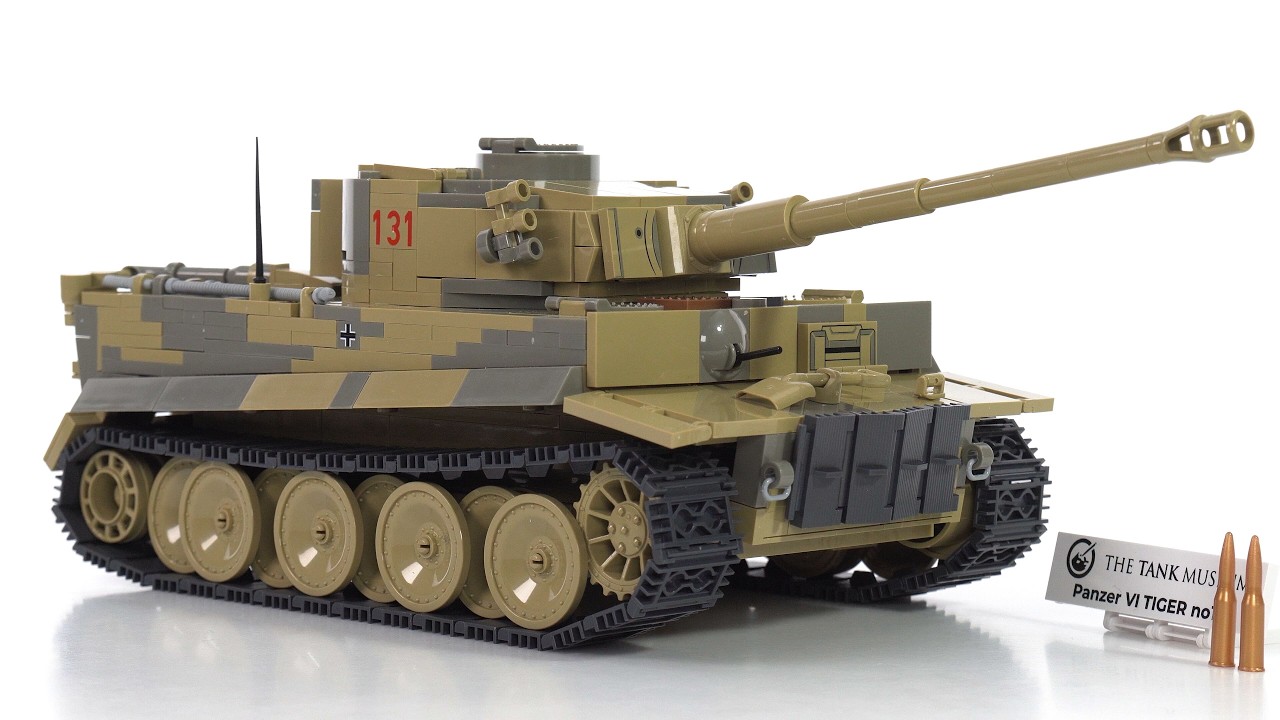 COBI Panzer VI Tiger no. 131 review! New 1:28 scale = too good for