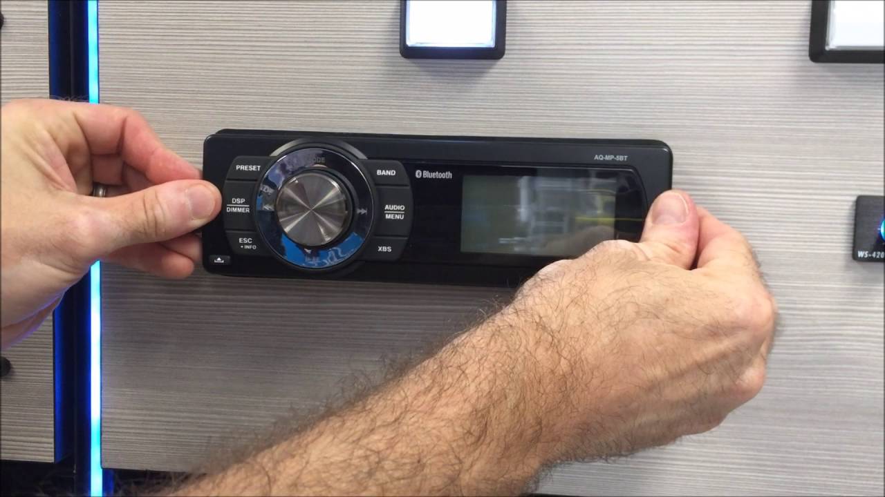 Aquatic AV AQ-MP-5BT-H | Motorrad Audio