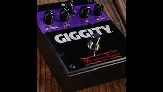 Voodoo Lab Giggity - Analog Mastering Preamp Pedal - YouTube