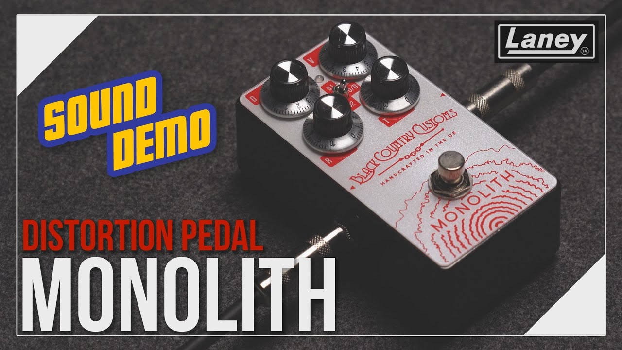 MONOLITH ディストーションペダル / Laney - YouTube