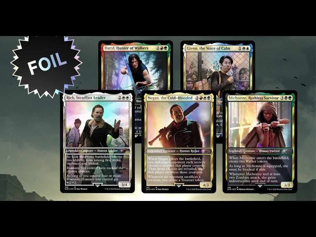 foil Secret Lair x The Walking Dead 未開封 MTG Secret Lair The