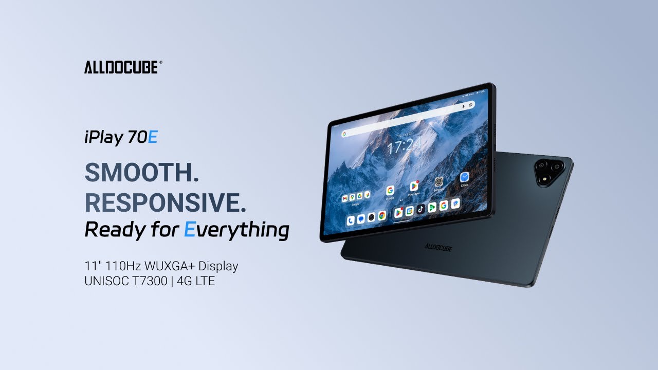 ALLDOCUBE iPlay 70E – 11″ Android Tablet, Smooth, Responsive