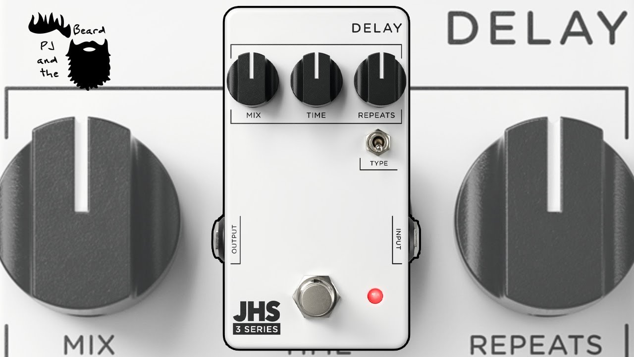 JHS Pedals 3 Series Delay - YouTube