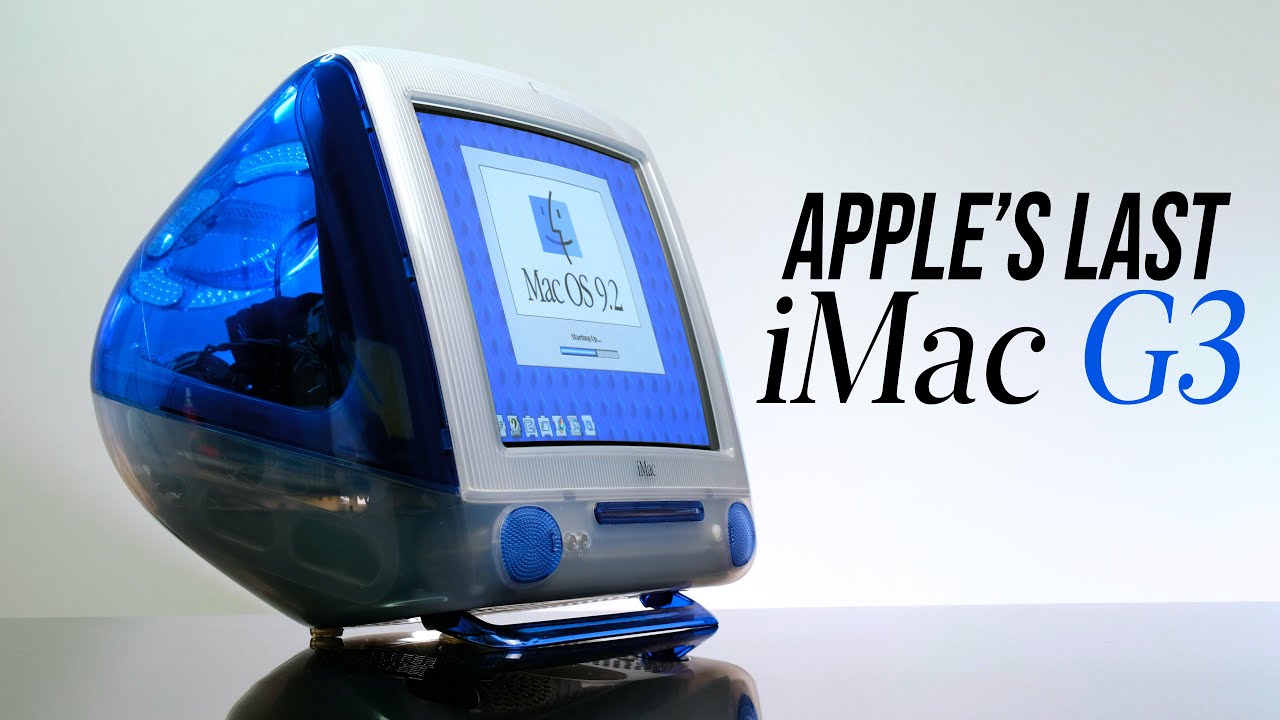 Apple iMac G3 ブルーベリー色、オリジナルボックス付属 Apple iMac G3