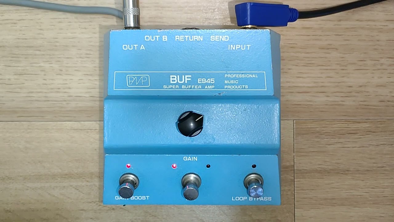 PMG BUF E945 Super Buffer Amp PMG BUF E945 バッファー プロ愛用の