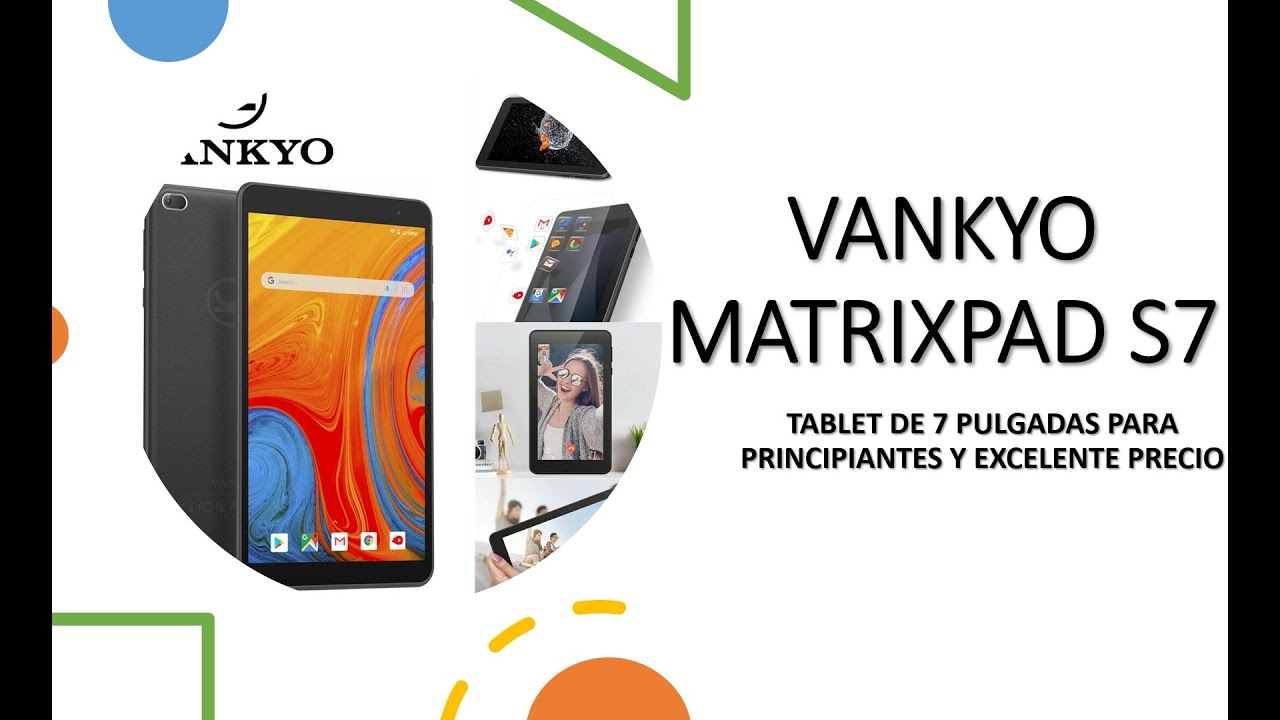 Vankyo MatrixPad S7 Unboxing y mi humilde Opinión - YouTube