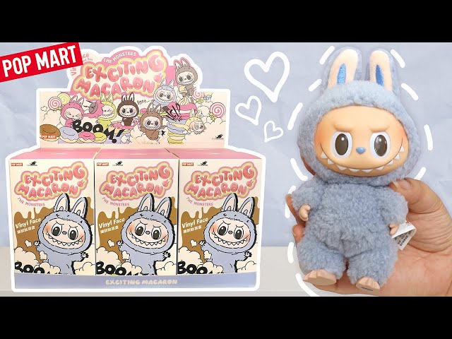 POP MART The Monsters Exciting Macaron Labubu FULL SET Unboxing